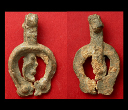 Pendent Amulet, Sun, Greek/Scythian, ca. 5th-3rd Cent BC, Rare!